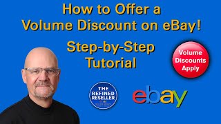 How to Offer a Volume Discount on eBay!  Step by Step Tutorial!