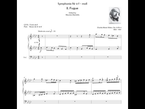 Ch.M. Widor:  Fugue (Symphonie pour orgue No. 4 en Fa Mineur, Op. 13)