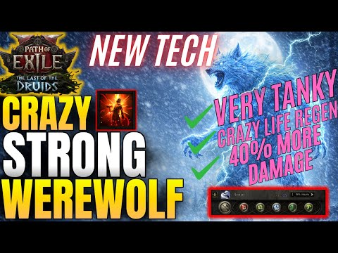 [PoE 2] 1 Shot Everything! Werewolf Build 0.4 (Version 2) ~ Try This Druid Build in Path of Exile 2