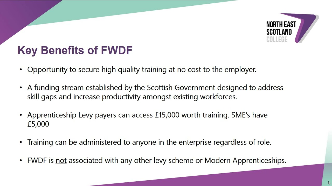 Flexible Workforce Development Fund NESCol Overview