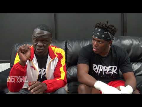 KSI and Jeff Mayweather predict an Anthony Joshua vs. Deontay Wilder fight