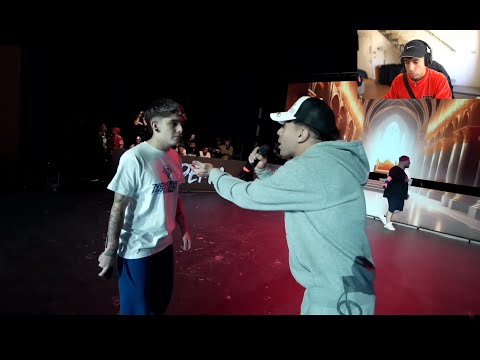 TEOREMA REACTS TO BATALLÓN 🔥 EL MENOR vs TEOREMA Cathedral of Freestyle 2025 🏆