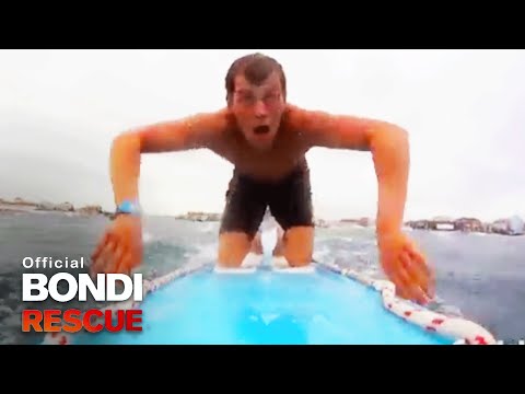 Bacon swims 200m to rescue a man