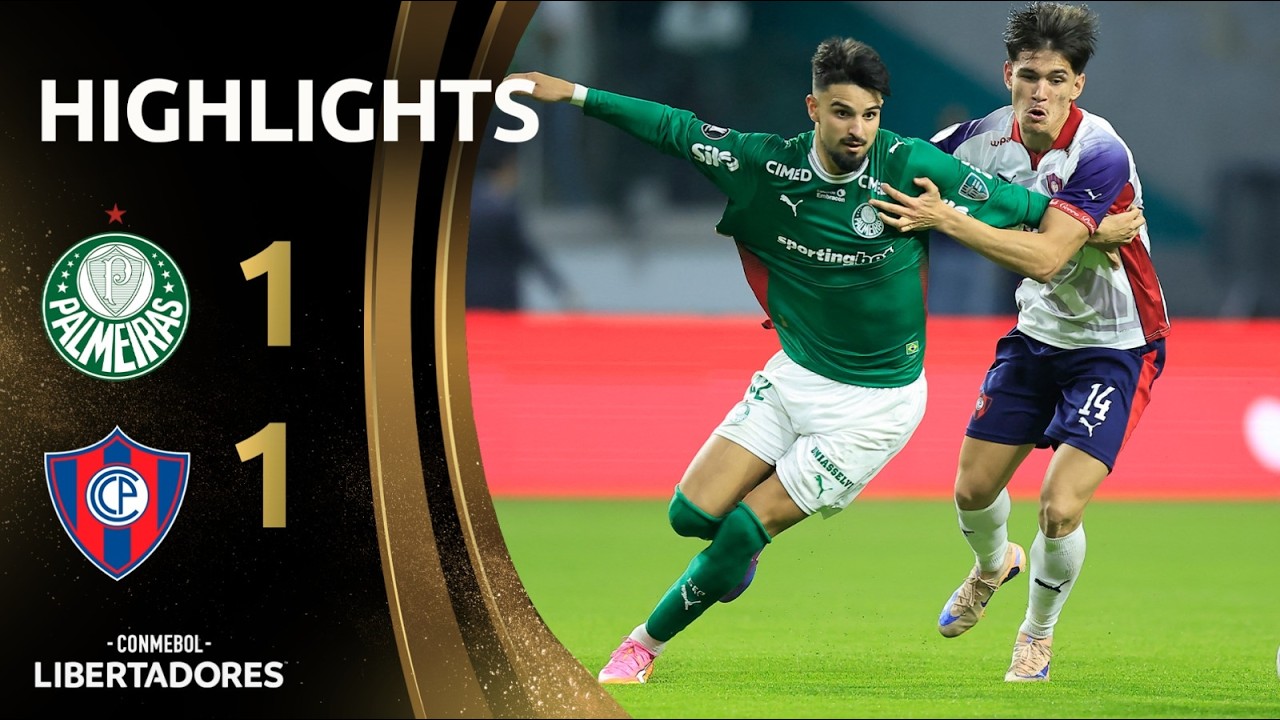 PALMEIRAS X CERRO PORTEÑO | MELHORES MOMENTOS | CONMEBOL LIBERTADORES 2026