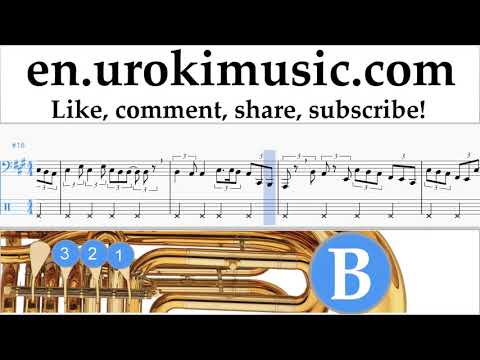 Tuba lessons Fall Out Boy - Heaven's Gate Sheet Music Tutorial um-ih352
