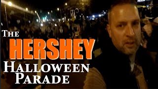 Walking In the Hershey Halloween Parade!! | Handing Out Candy and Getting Spooked