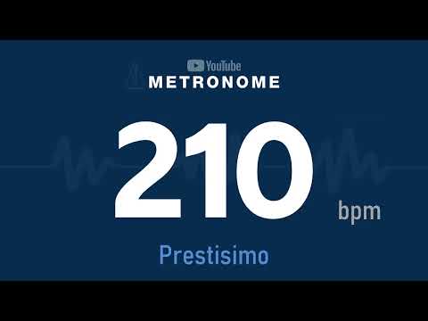 Metronome 210 bpm