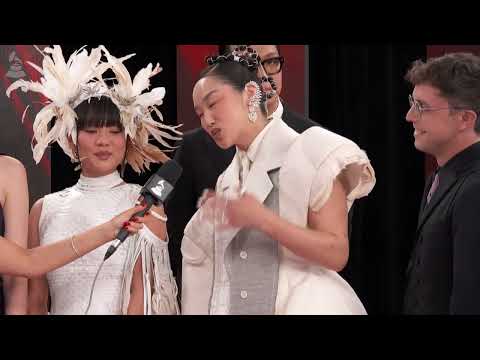 HUNTR/X: EJAE, AUDREY NUNA, REI AMI from "KPOP DEMON HUNTERS" Red Carpet Interview | 2026 GRAMMYs