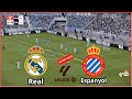 Real Madrid Vs Espanyol Live Stream Today S Liga Match Football Simulation Gameplay PC
