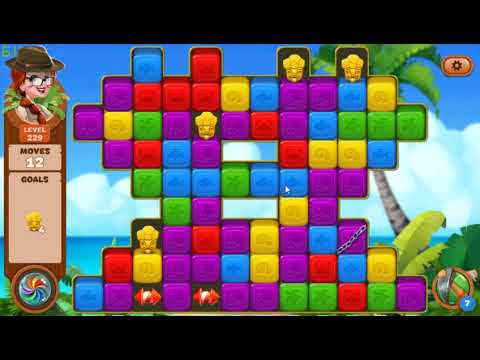 Lost Island Blast Adventure level 229