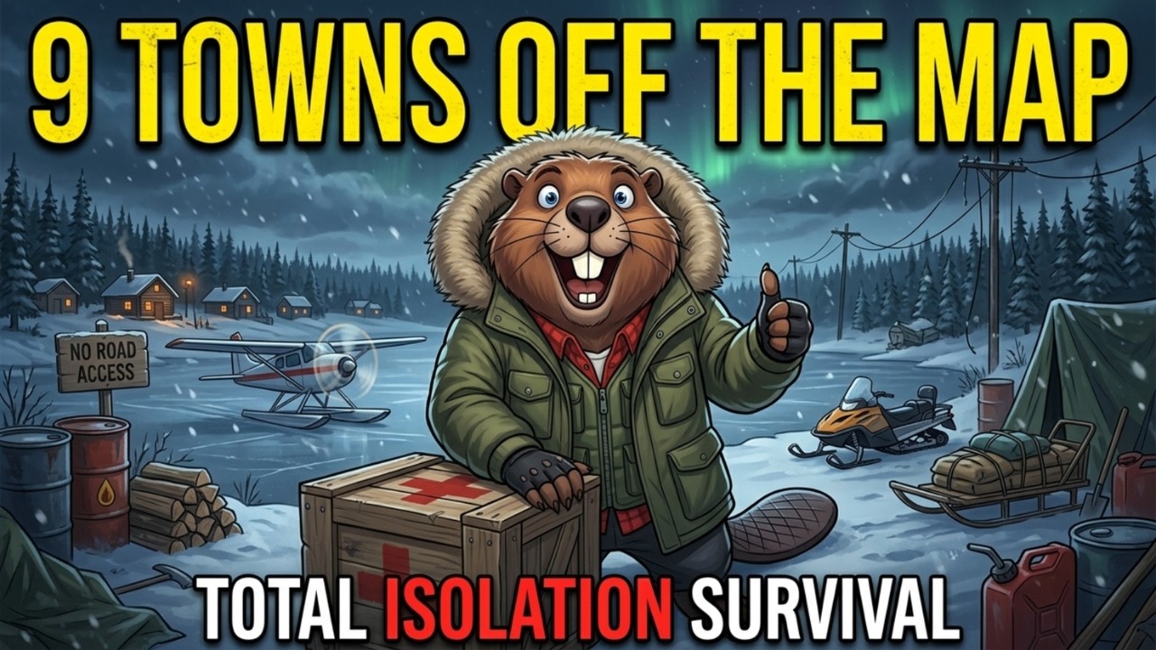 The 9 Canadian Towns That Survive Total Isolation (No Roads, No Grid, No Problem)