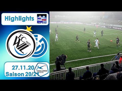 Highlights: FC Wil vs Grasshopper Club Zürich (27.11.2020)