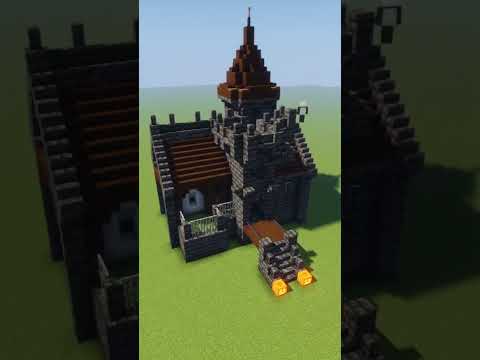 Insane Haunted Castle Build in Minecraft