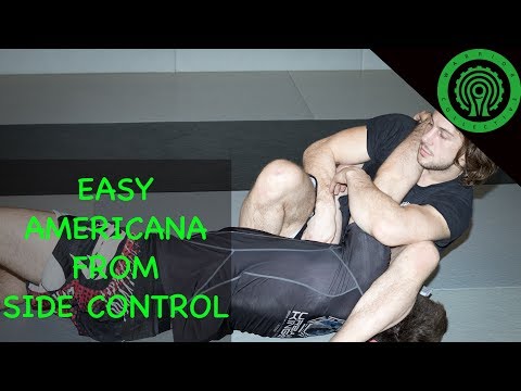 BJJ No Gi Easy Americana from Side Control Tutorial
