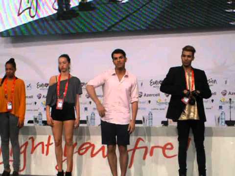 Hele Norges håp Tooji i Baku