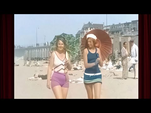 More Amazing Roaring 20s Footage At The Beach