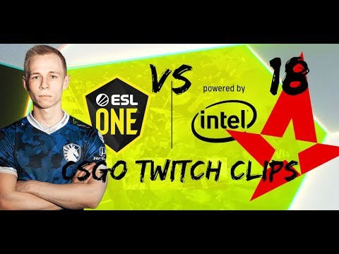 EliGE insane clutch vs ASTRALIS // Optic Cajunb 4K // Sadokist vs Device // CSGO twitch clips #18