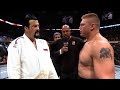 Steven Seagal Vs Brock Lesnar Aikido Master Vs MMA Who Wins