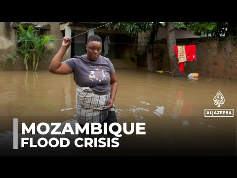 Mozambique floods: Communities cut off after weeks of heavy rainfall