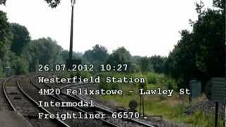 preview picture of video '26th July 2012 Westerfield Station'