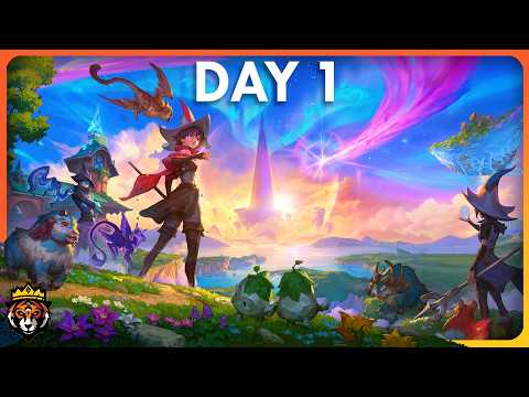 Day 1 in the NEW Biggest Witchcraft Survival Game.. and it's Amazing