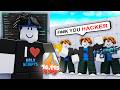 Trolling With HACKS Until I Get BANNED In Roblox Rivals Script