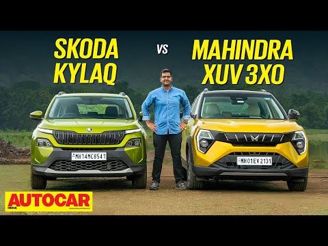 Skoda Kylaq vs Mahindra XUV 3XO - The most fun compact SUVs you can buy | Autocar India