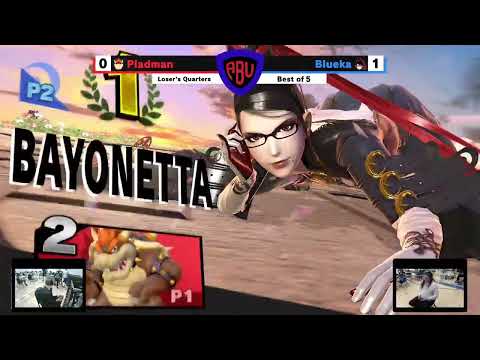 ABU 76: Misadventure - Pladman (Bowser) Vs Blueka (Bayonetta) - Losers Quarters Top 6