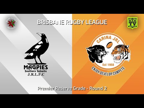 BRL Premier League 2024 - Round 2 - Reserve Grade - Souths Logan Magpies Vs Carina Tigers