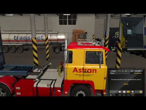 Ets2 First trip in Scania 141 V8