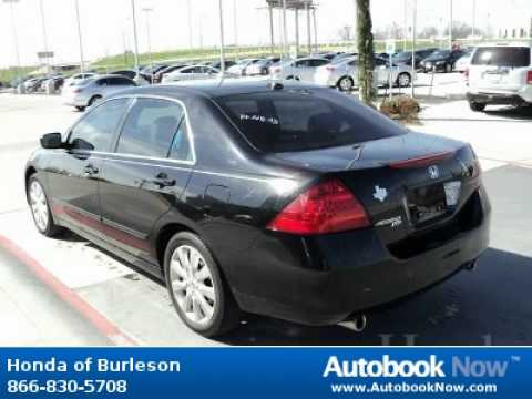 2007 Honda Accord in Burleson TX for Sale