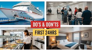 30 Cruise Do’s & Don’ts You MUST Know on Day One 🚢 | Avoid Costly First-Day Mistakes