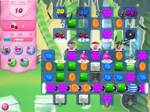 Candy Crush Saga Level 4953 (No boosters)