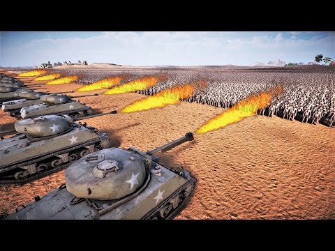 New FLAMETHROWER TANKS vs 2 MILLION Zombies Horde - Ultimate Epic Battle Simulator 2