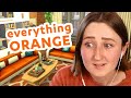 building a sims apartment but it's ALL ORANGE