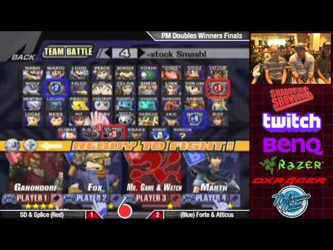 Shadowloo Showdown 6 PM Doubles Finals - S.D & Splice vs Atticus & Forte