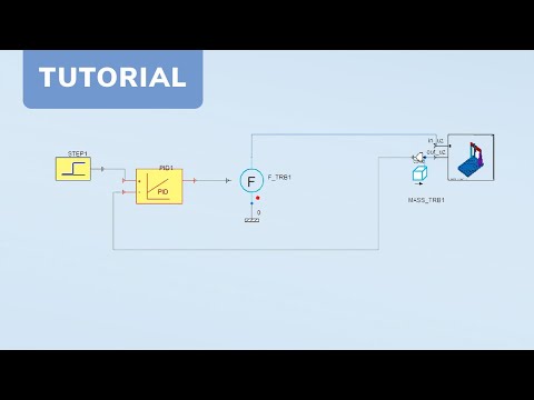 CADFEM Tutorial Nr. 33 - Mechatronik und geregelte Systeme in ANSYS® Workbench ™