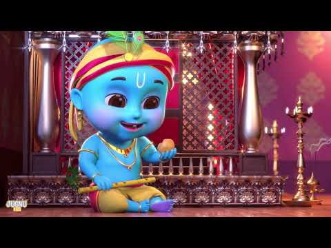 Happy Janmashtami - Nursery rhymes & baby songs | Cartoon for kids | +more kids songs - Jugnu Kids