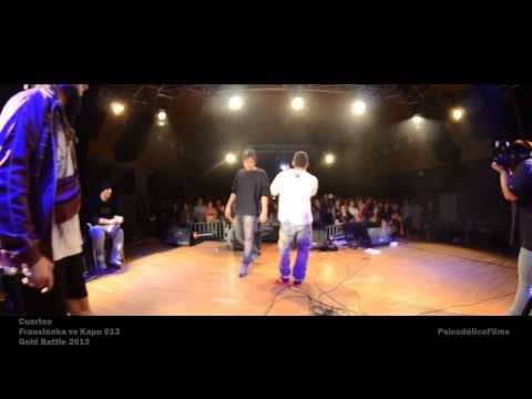 Fransinaka vs Kapo 013 - Cuartos - FINAL NACIONAL, GOLD BATTLE 2013
