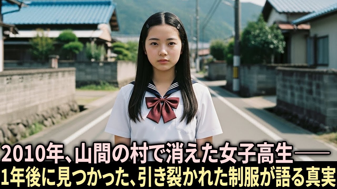 2010年、山間の村で消えた女子高生――1年後に見つかった、引き裂かれた制服が語る真実。未解決事件の物語 | 失踪事件の物語