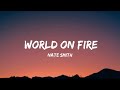 Nate Smith World On Fire Lyrics
