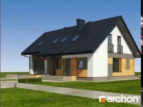 Dom w pięciornikach - projekty domów ARCHON+