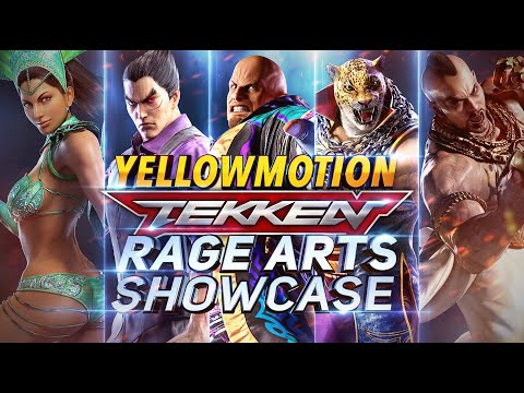 TEKKEN MOBILE | All Characters Rage Arts Showcase Compilation / Pre Launch