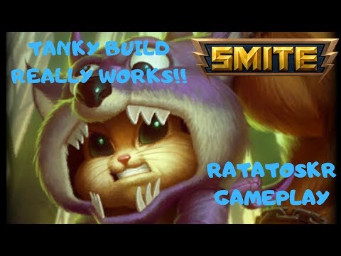 SMITE: RATATOSKR'S TANKY BUILD REALLY SMACKS