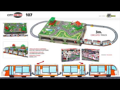 Детская железная дорога Dodo Pequetren City Metro пути длиною 3.1 м (107)