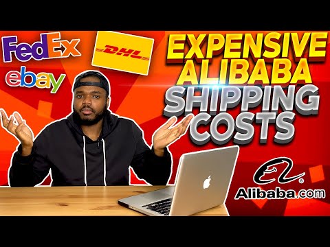 Part of a video titled HOW TO FIND SUPPLIERS ON ALIBABA | Shipping Fees ...