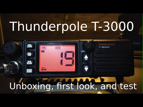 Thunderpole T-3000, Unboxing, first look & test