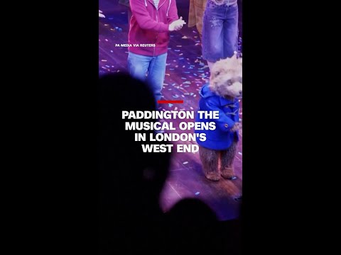 Paddington the musical opens on London's West End