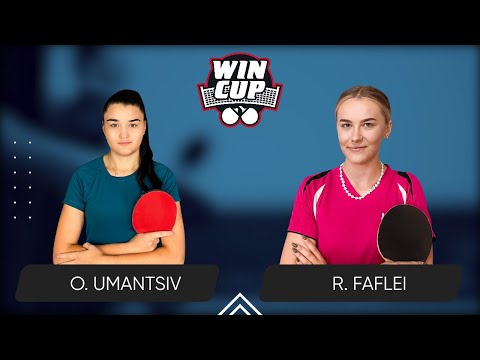 17:30 Olha Umantsiv - Romaniia Faflei West 3 WIN CUP 11.07.2024 | Table Tennis WINCUP