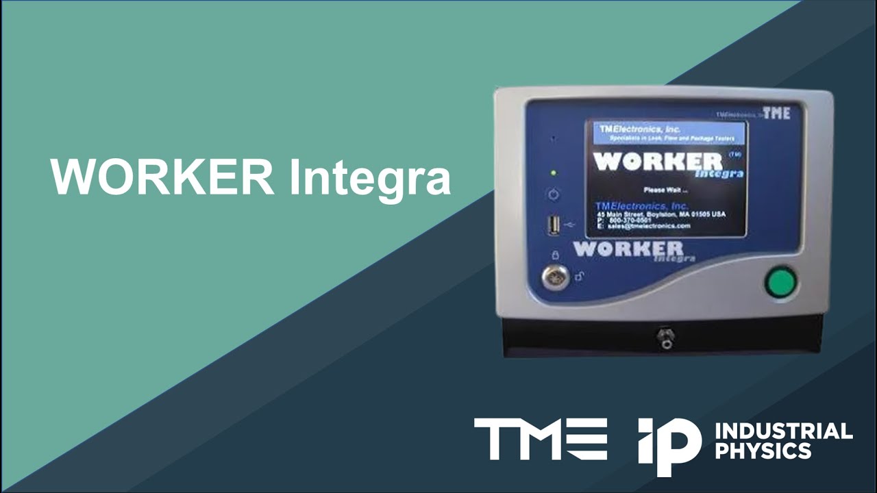 TME WORKER Integra orifice size for precise leak testing